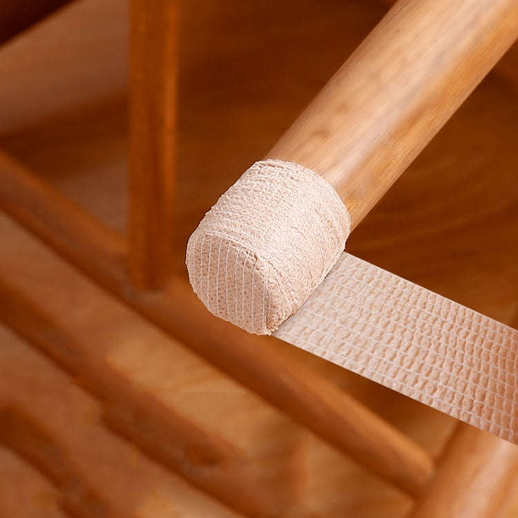2.5 x 450cm Non-Woven Self-Adhesive Chair Non-Slip Foot Stickers Universal Table And Bench Leg Pa...