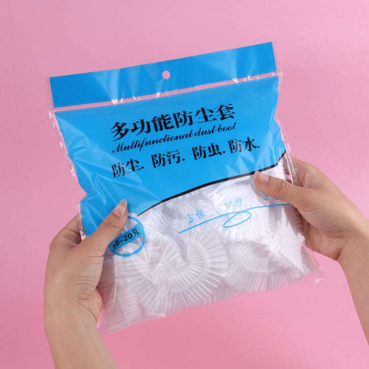 10pcs /Bag Disposable Furniture Dust Cover For Electric Cooker Oven Electric Fan 90x110cm(White)