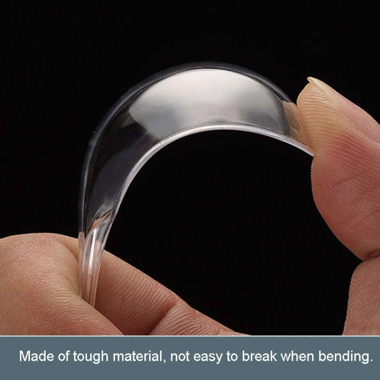 100pcs /Pack 12cm Disposable Plastic Meal Spoon Fast Food Soup Ladle(Transparent)