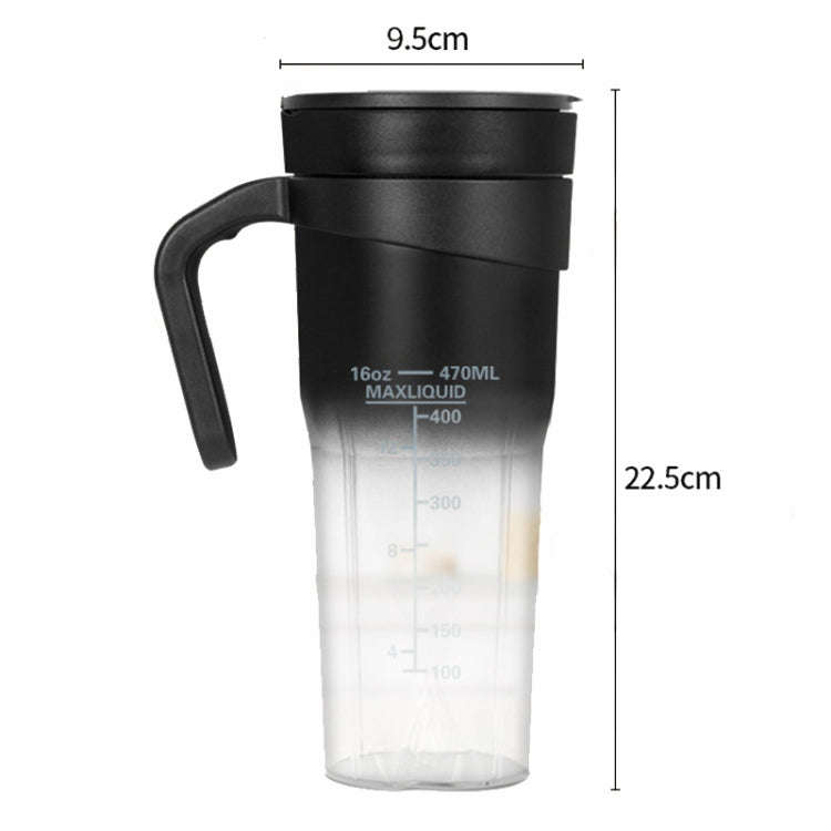 Portable Mini Electrical Extractors USB Charging Multifunctional Juicer(White)