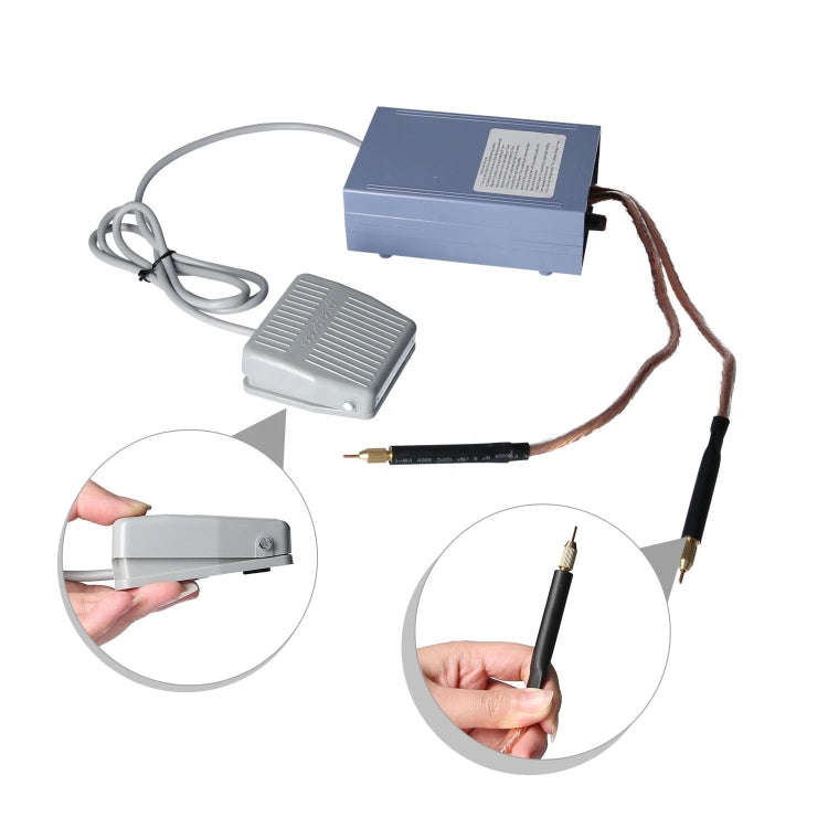 Portable 18650 Battery Spot Welder 5000W High Power Handheld Spot Welding Machine, Style: Automat...