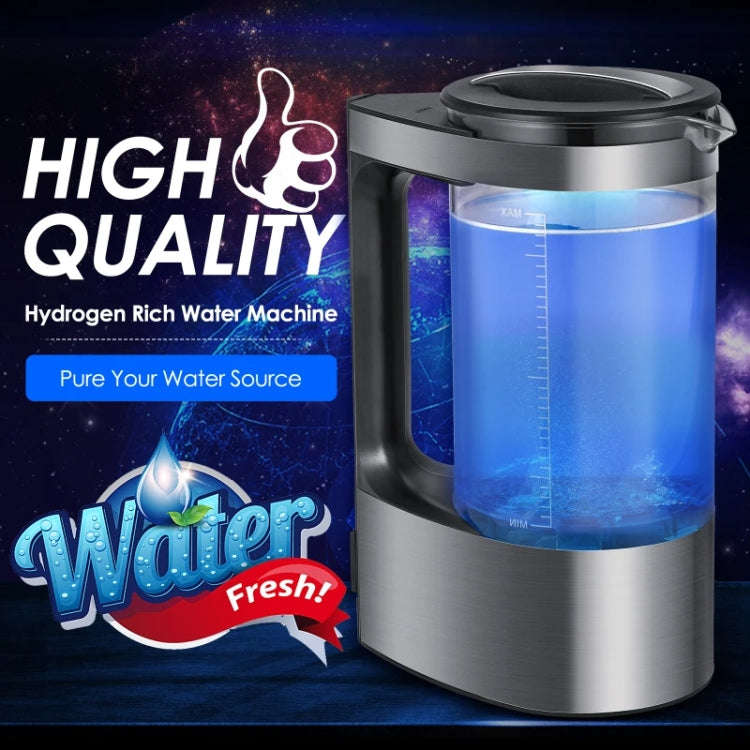 V8 2L Micro-electrolysis hydrogen-rich Water Machine Home Smart Cleaning Hydrogen-rich Kettle(US ...