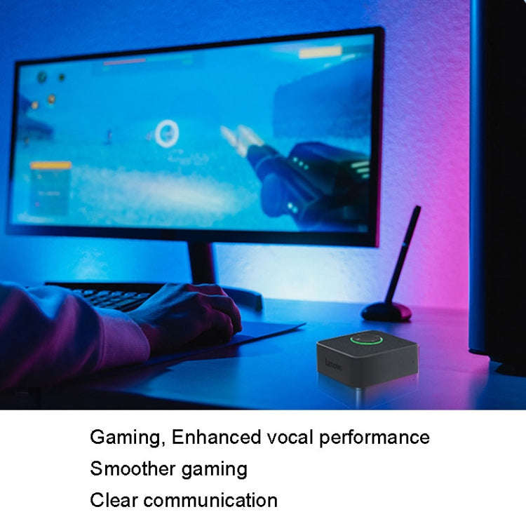 Lenovo Thinkplus MCP01 Intelligent Video Conference Omnidirectional Microphone Sound Portable Blu...