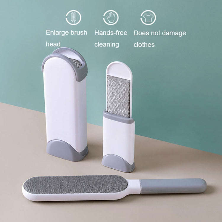 Clothes Sofa Dust Remover Household No-wash Double-sided Electrostatic Hair Removal Brush, Color:...