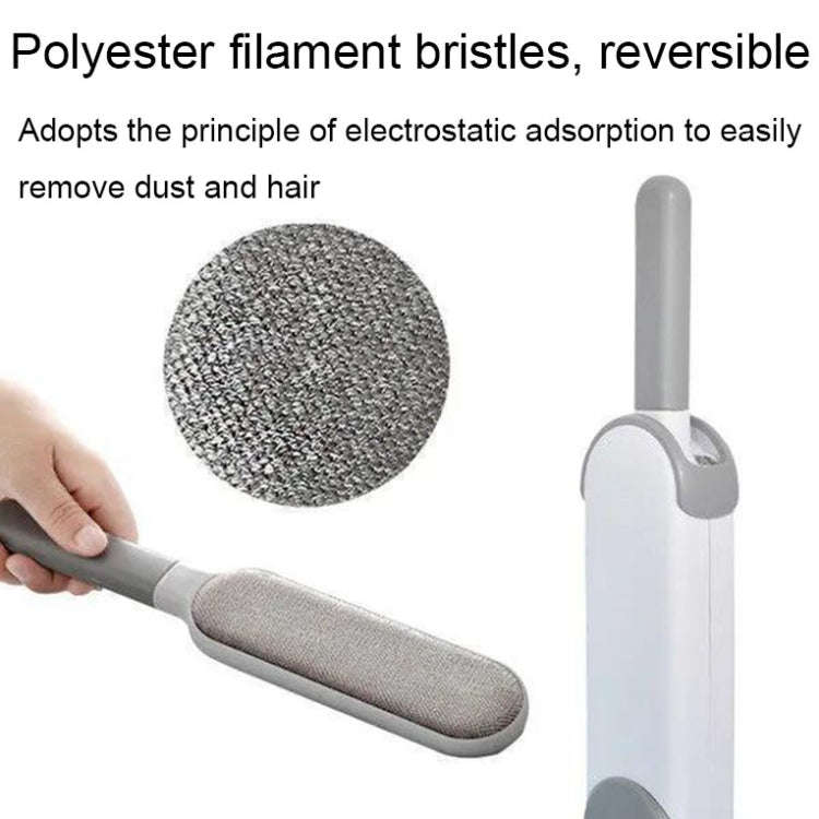 Clothes Sofa Dust Remover Household No-wash Double-sided Electrostatic Hair Removal Brush, Color:...