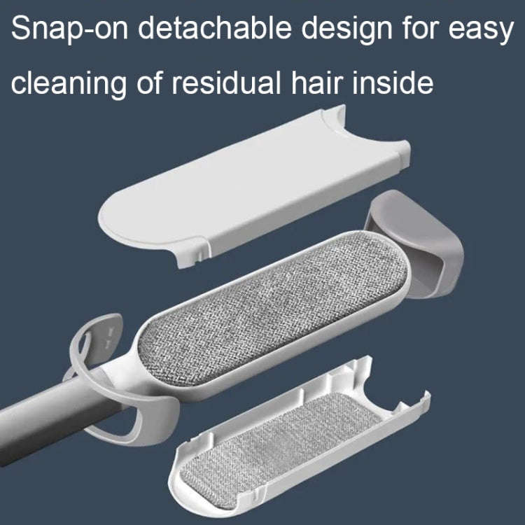 Clothes Sofa Dust Remover Household No-wash Double-sided Electrostatic Hair Removal Brush, Color:...