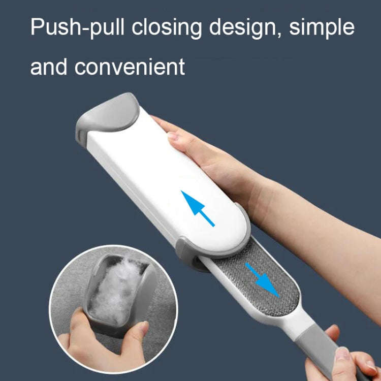 Clothes Sofa Dust Remover Household No-wash Double-sided Electrostatic Hair Removal Brush, Color:...