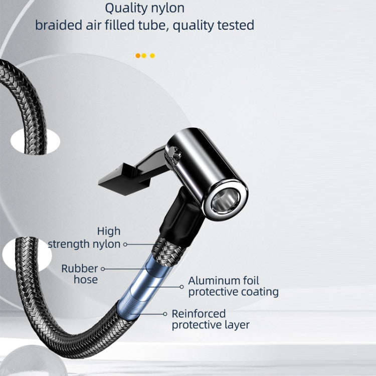 Car Wireless Inflatable Pump Electric Car Tyre 12V High Power Inflator(Upgrade)