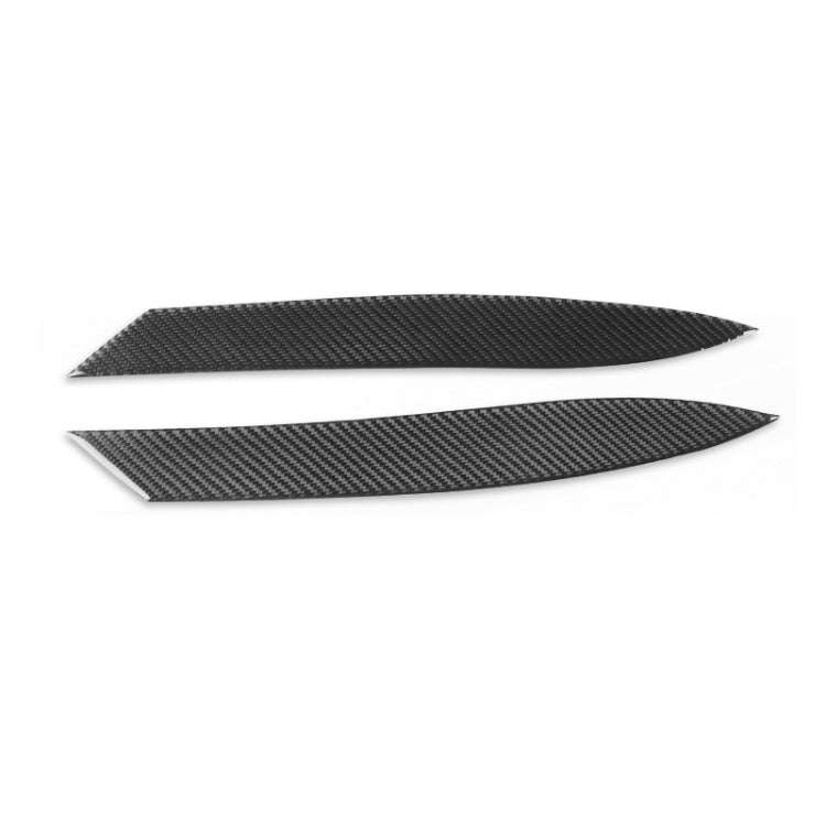 For Jaguar F-TYPE 2013+ Universal Light Eyebrow Sticker For Left And Right Drive(Black)