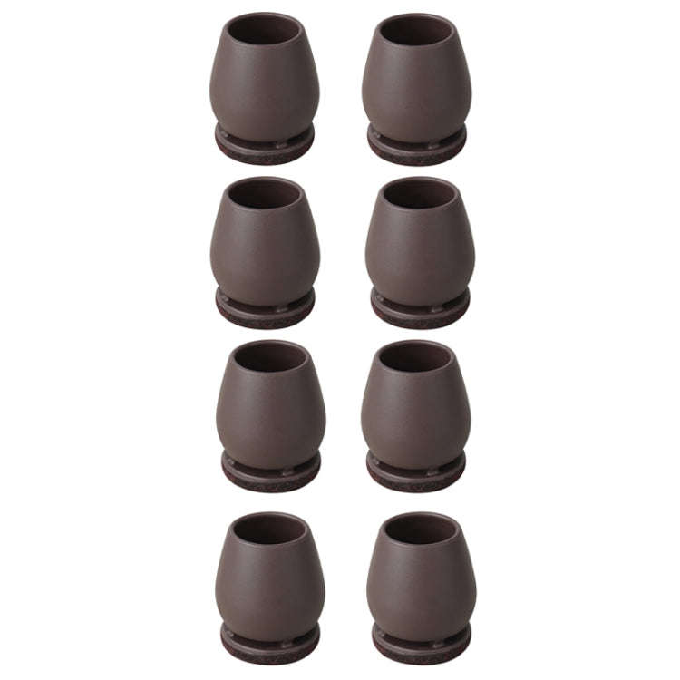 1.25 inch 8pcs /Set 15 Degree Tilt Table And Chair Feet One-Piece Shock-Absorbing Protective Cove...