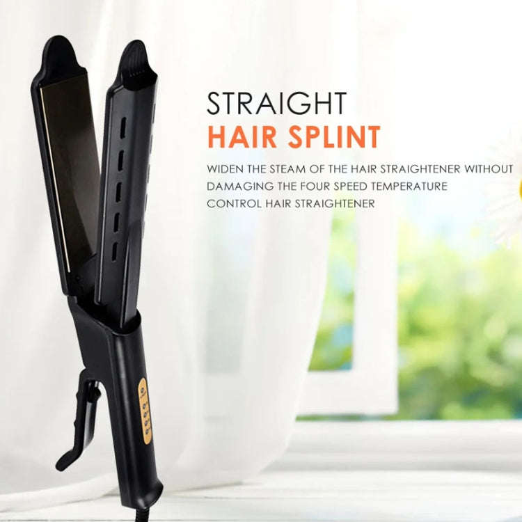 4-Speed Temperature Control Hair Straightening Clip Hair Straightener Hairdressing Tools US Plug