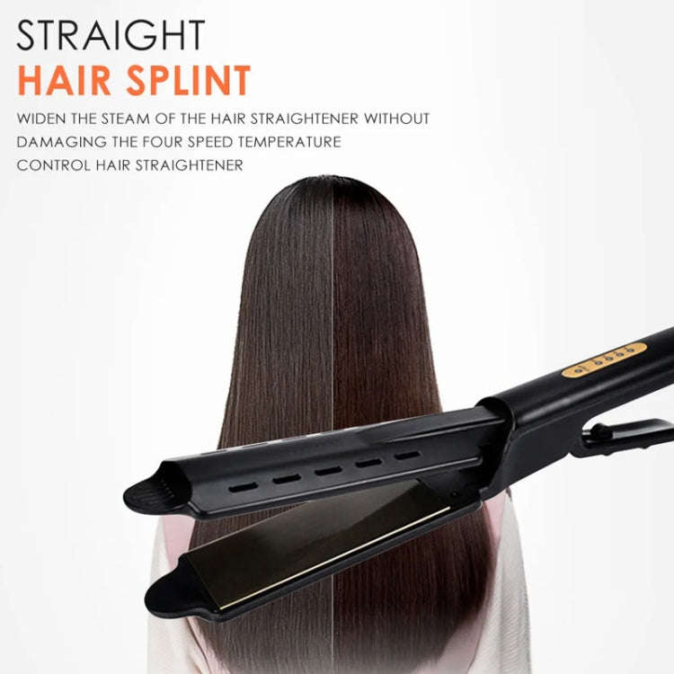 4-Speed Temperature Control Hair Straightening Clip Hair Straightener Hairdressing Tools US Plug