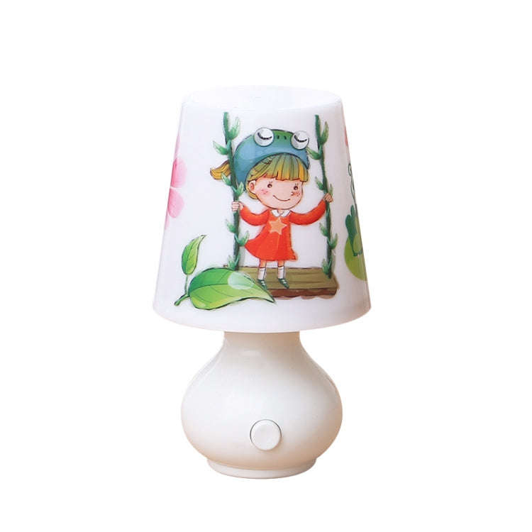 Plug-In Cup-Shaped Night Light Girl Bedroom Bedside Dim Lamp With Remote ControlCN Plug, Style...