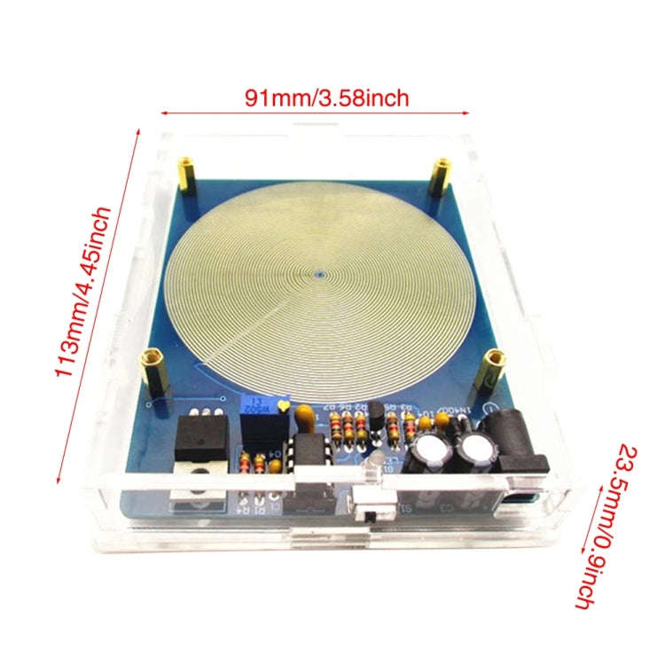 With USB Power Line+Shell Parts 5W Schumann Generator 7.83Hz Low Frequency Pulse Generator