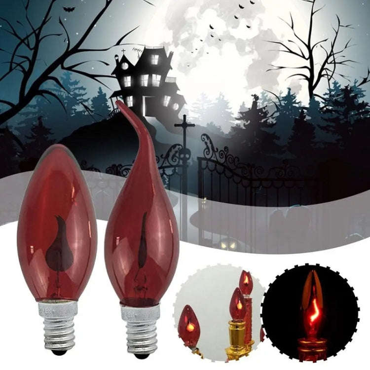 Retro Flame Light Bulb LED Energy-saving Light Source Candle Decorative Light Bulb, Color tempera...