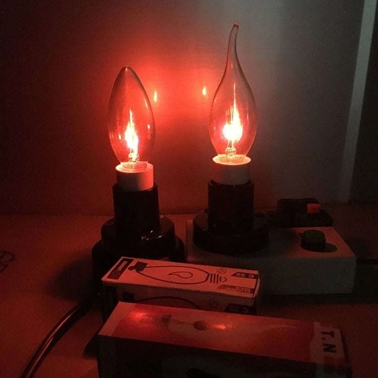Retro Flame Light Bulb LED Energy-saving Light Source Candle Decorative Light Bulb, Color tempera...