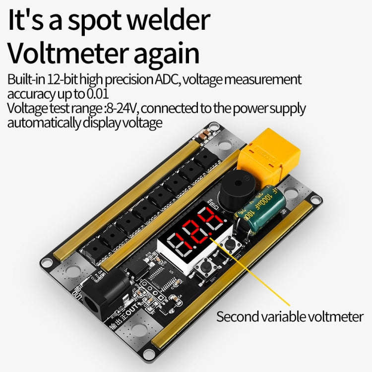 GX591 Full Functional Version 12V Handheld Portable 18650 Mobile Lithium Battery Point Welding Ma...