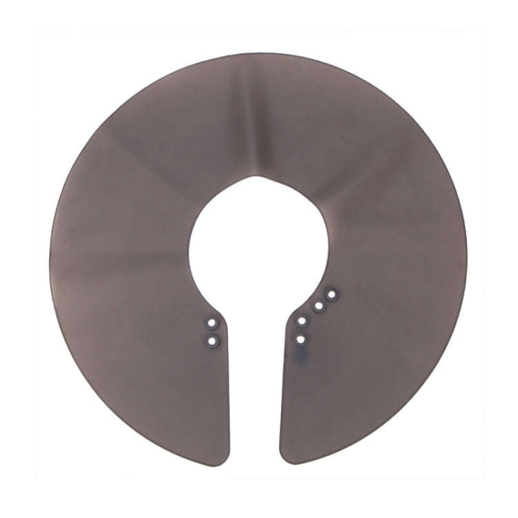 Hair Cutting Adjustable Shawl Capes Silicone Hairdressing Pad Neck Wrap Guard for Salon, Spec: Sm...