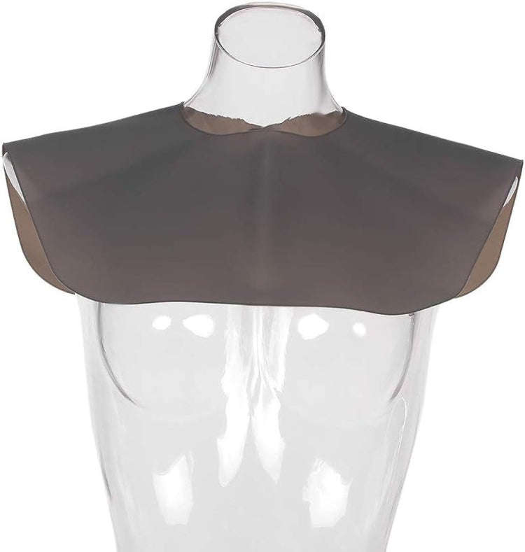 Hair Cutting Adjustable Shawl Capes Silicone Hairdressing Pad Neck Wrap Guard for Salon, Spec: Sm...