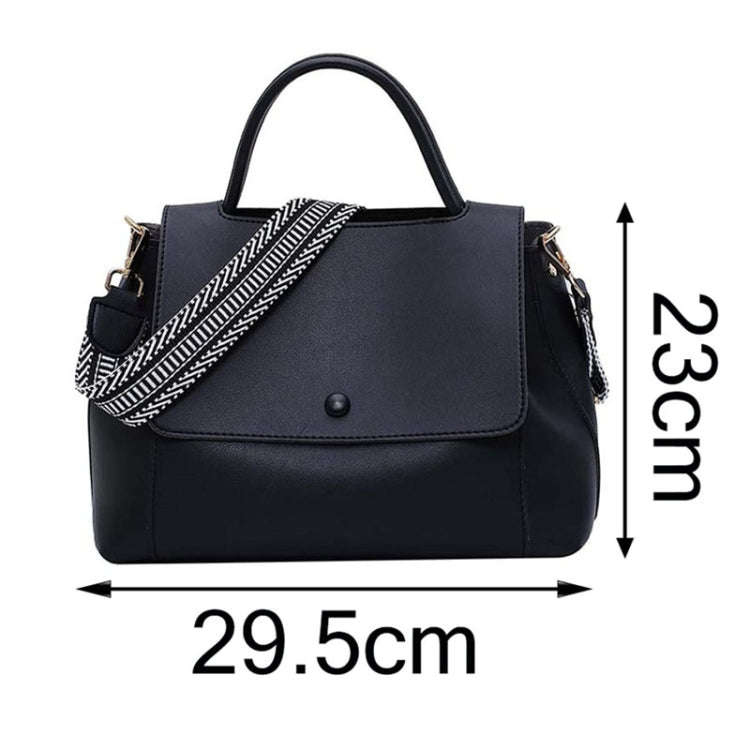 Autumn And Winter Simple Women Handbag Versatile Single Shoulder Crossbody Bag(Brown)