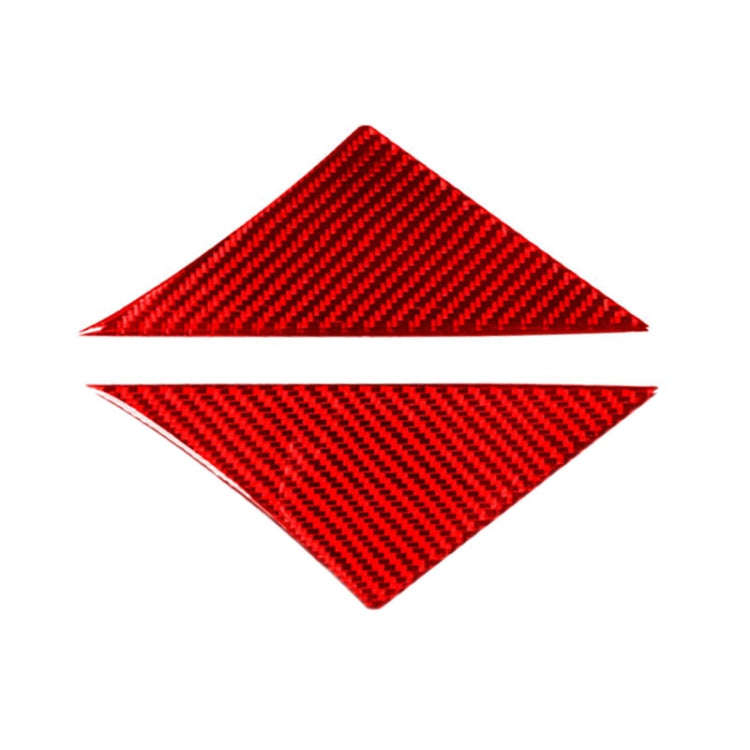 For Jaguar F-TYPE 2013+ Universal A-Pillar Sticker For Left And Right Drive(Red)