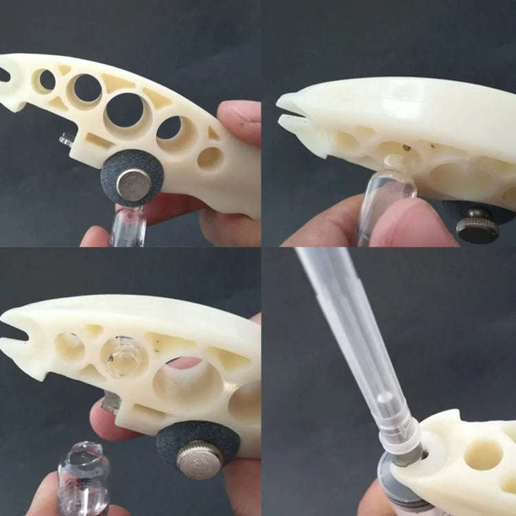 Ampoule Bottle Opener Multifunctional Medicine Vial Cutting Tool Device(White)