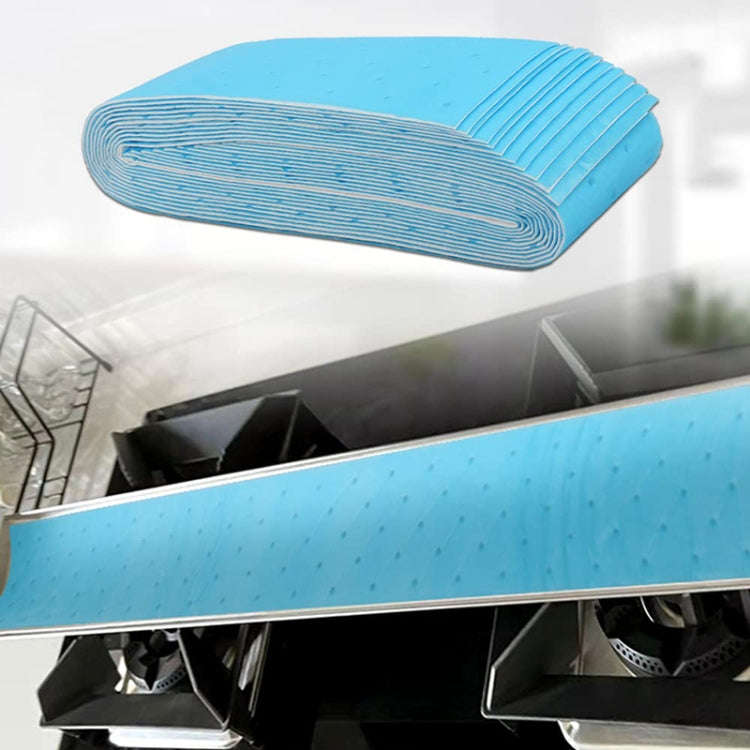 10pcs /Pack Disposable Oil Groove Suction Paper for Cooker Hoods, Spec:  10x90cm Regular