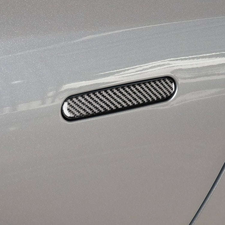 For Jaguar F-TYPE 2013+ Universal Exterior Door Handle Sticker For Left And Right Drive(Red)