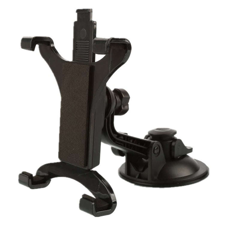 Car Dashboard Silicone Suction Cup Rotatable Tablet Four-claw Holder(Black)