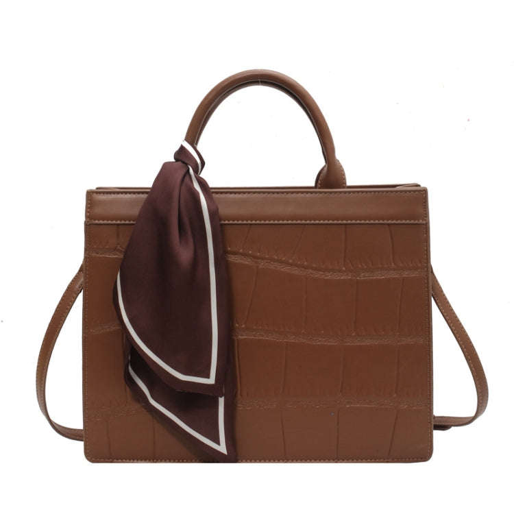 Women Fall And Winter Crossbody Bag Versatile Handbag, Color: Khaki Large