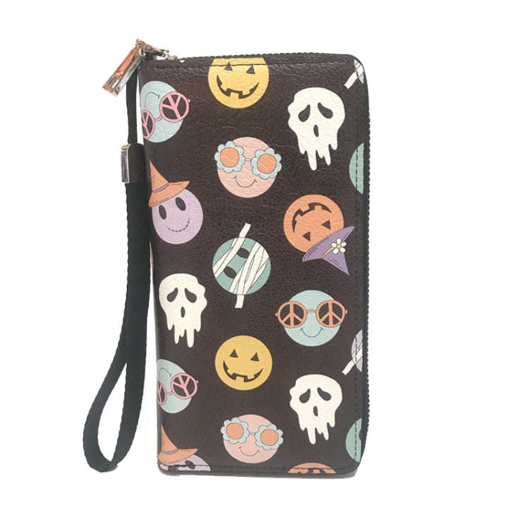 Ladies Long Casual Hand Clutch Bag Multi Card Position Zipper Phone Pouch, Model: W15840-13