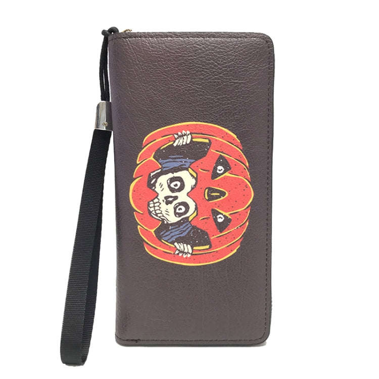 Ladies Long Casual Hand Clutch Bag Multi Card Position Zipper Phone Pouch, Model: W15840-2