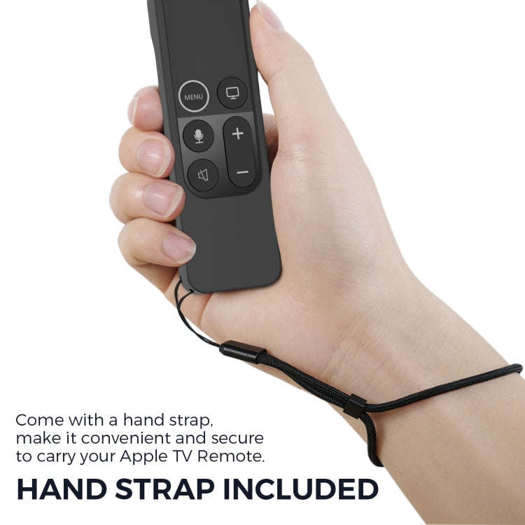 For Apple TV HD / 4K+AirTag AhaStyle PT157 Remote Control Tracker 2 In 1 Silicone Protective Cove...