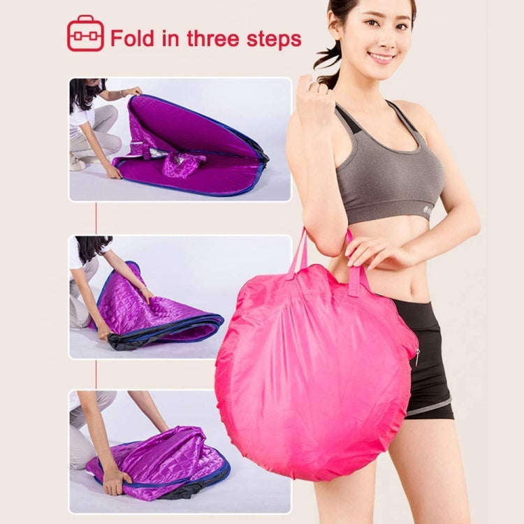 Dual Person Portable Steam Sauna Spa With Pot Set Weight Loss Skin Spa Machine US Plug 110V(Red)