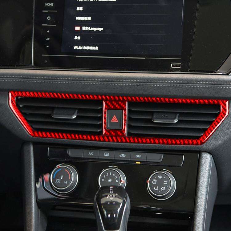 For Volkswagen Sagitar 2019-2023 2pcs /Set A Model Left-hand Drive Central Control Air Outlet Sti...