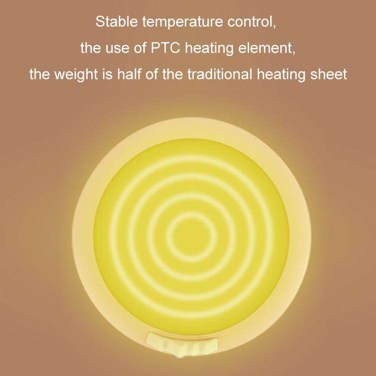 USB Intelligent Constant Temperature Automatic Heating Coaster(Northern Hemisphere Pink)