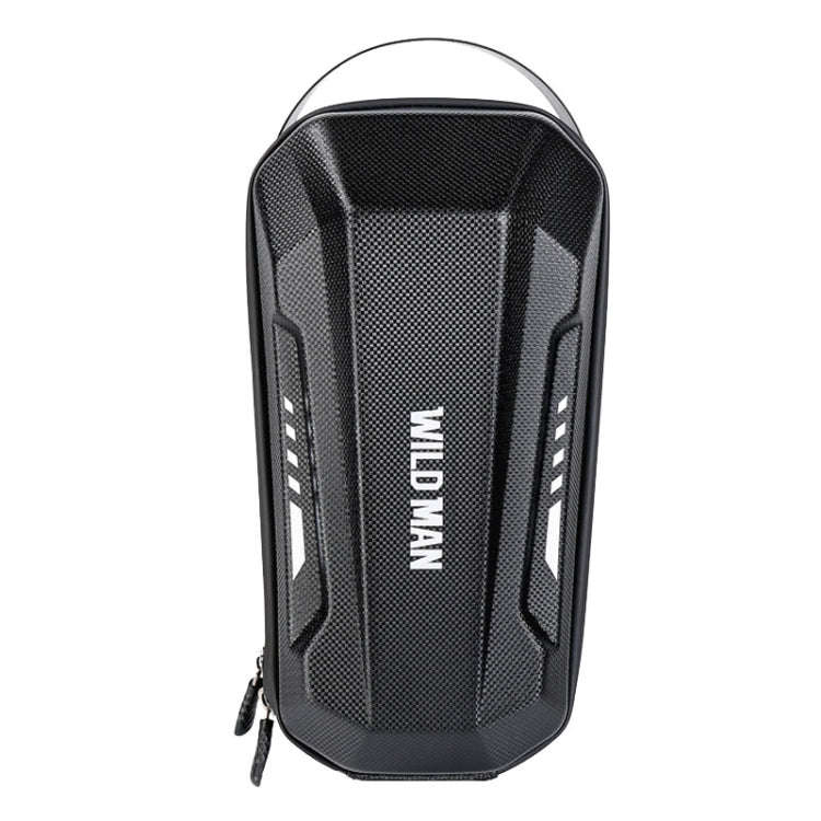 WILD MAN Scooter EVA Hard Shell Front Bag Folding Bicycle Quick Release Hanging Bag, Size: 3L(Black)