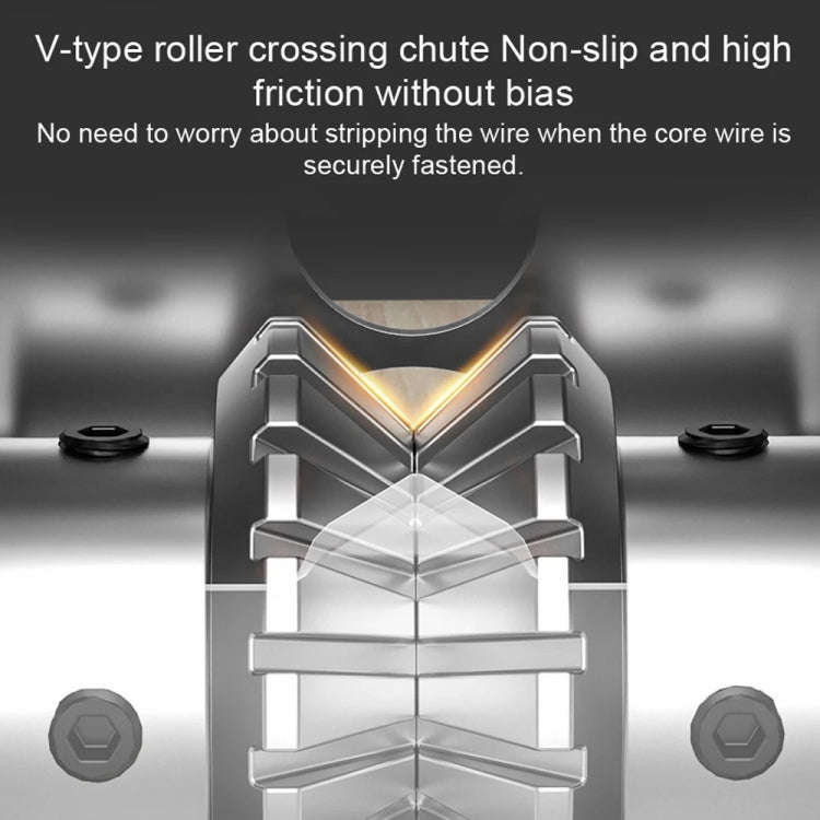 Household Hand-Cranked Small Stripping Machine Waste Wire And Cable Stripping Tool, Style: Peelin...