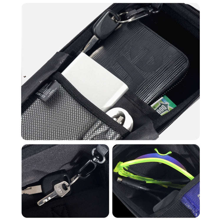 WILD MAN GD6X 2L Electric Scooter EVA Hard Shell Hanging Bag Folding Bike Bag(Black)