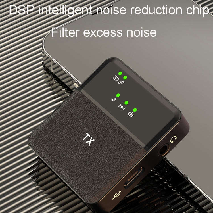 Wireless Lavalier Microphone One To One Live Recording Noise Canceling Mics, Interface: 8 Pin