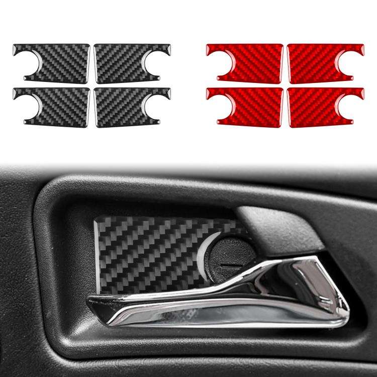 For Mercedes-Benz G-Class W463 4pcs /Set Inner Door Bowl Sticker(Black)