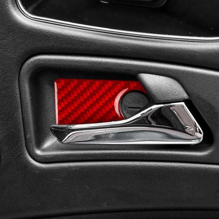 For Mercedes-Benz G-Class W463 4pcs /Set Inner Door Bowl Sticker(Black)