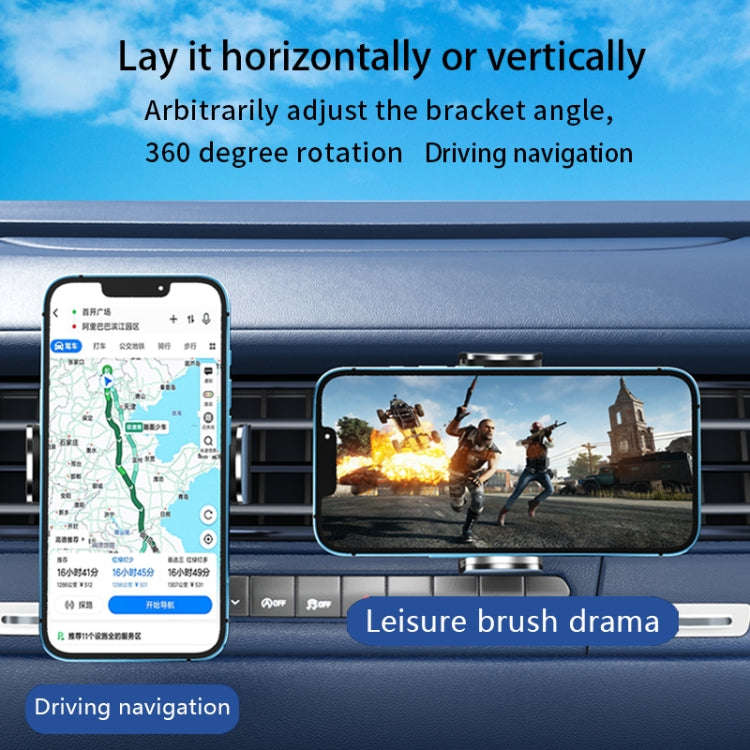 15W Car Wireless Charging Bracket Auto Induction Electric Navigation Bracket(Red)