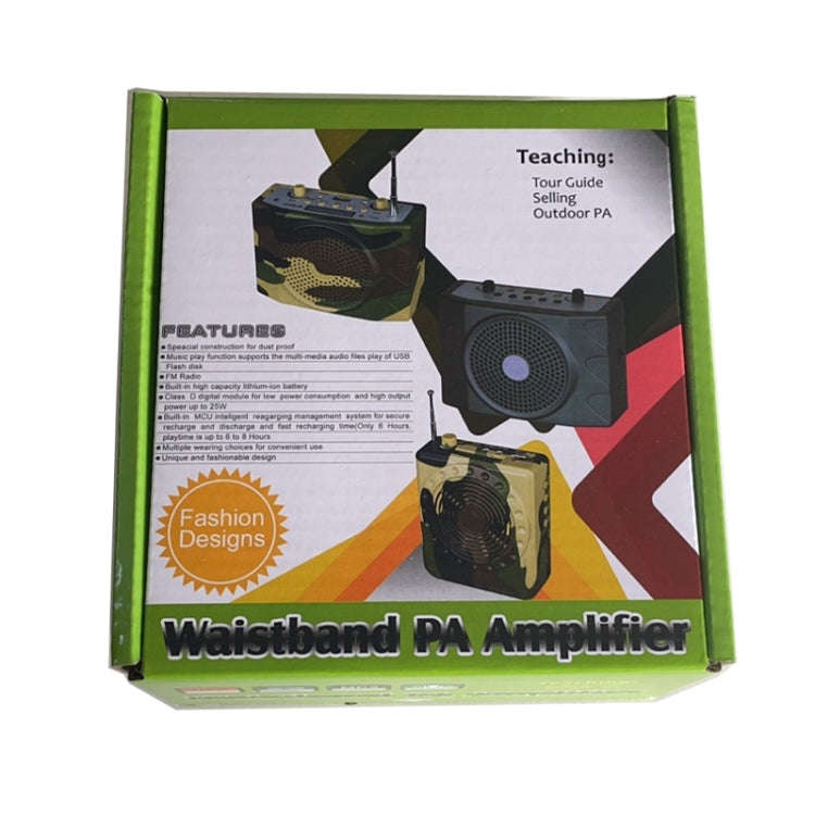 25W  Bluetooth Voice Amplifier Bird Hunting Speaker Supports USB/TF/FM 1000m Remote Control US Pl...