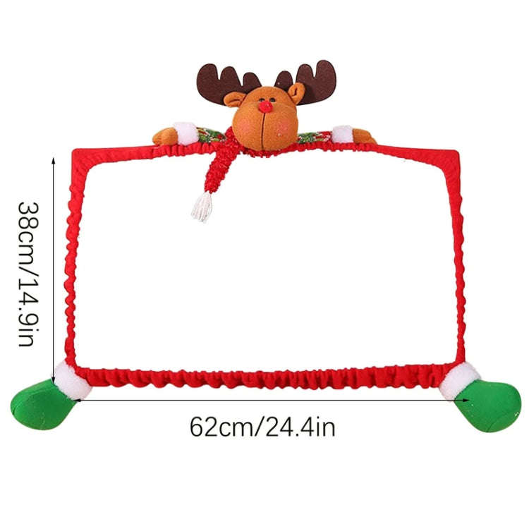 F-W233 Elk Model 3D Cartoon Dust Protection Computer Sleeve Christmas Decoration Supplies