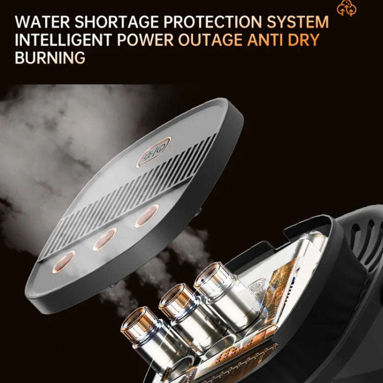 3L Smart Spray Humidifier Three-hole Spray With Night Light, Spec: Rechargeable 3000mAh