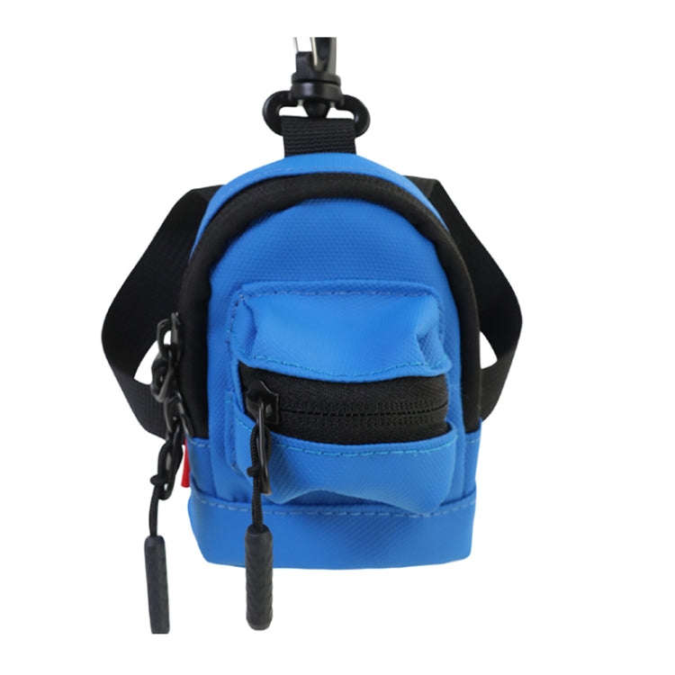 Mini Neck Coin Small Backpack Mens And Ladies Shoulder Crossbody Coin Hanging Bag(Black)