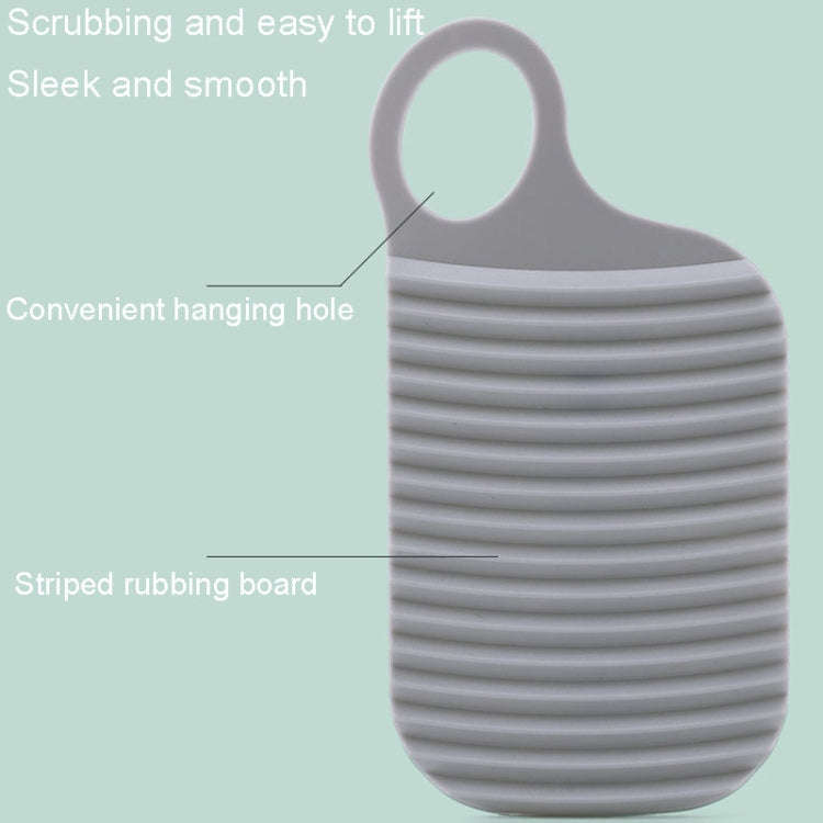 Foldable Soft Silicone Laundry Board for Home Use(Green)