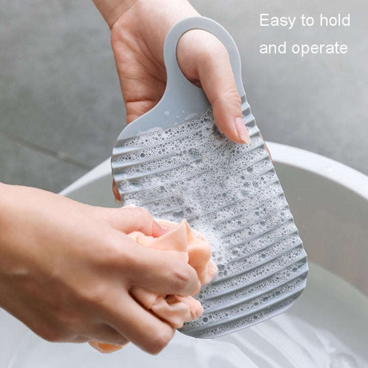 Foldable Soft Silicone Laundry Board for Home Use(Green)