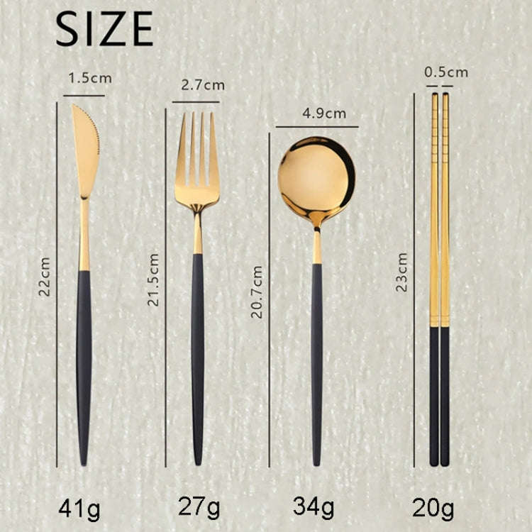 2pcs /Pack Stainless Steel Glossy Mirror Flatware Gift Set, Style: Knife Fork (Silver)